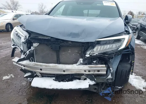 2022 Honda Pilot Awd Black Edition из США, поврежденный, VIN 5FNYF6H71NB082190